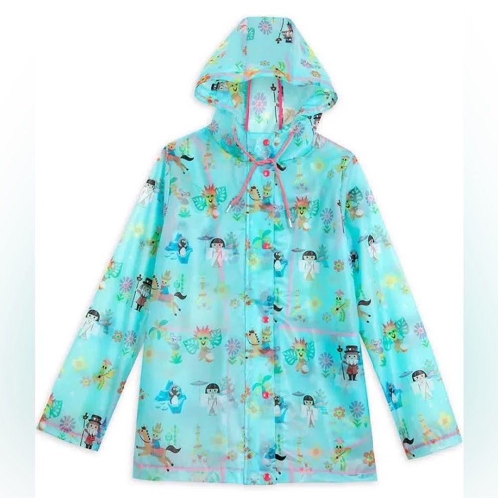 Disney Parks It’s a Small World Raincoat jacket in Small NWT
